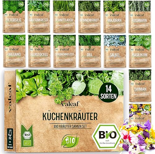 OwnGrown Bio-Kräuter-Samen-Set 14 Sorten