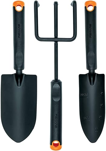 Fiskars Gartenwerkzeug 3er Set