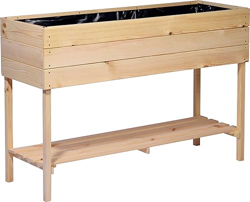 Dobar 58175FSCe Hochbeet XL aus Holz
